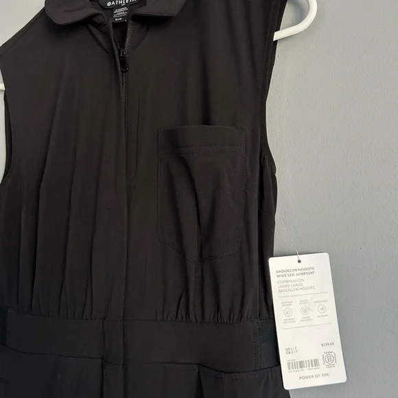 ATHLETA BROOKLYN HEIGHTS WIDE LEG JUMPSUIT - Picture 3 of 7